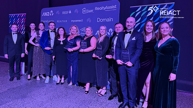 MEDIA RELEASE: ACT WINS BIG AT REIA NATIONAL AWARDS FOR EXCELLENCE 2024